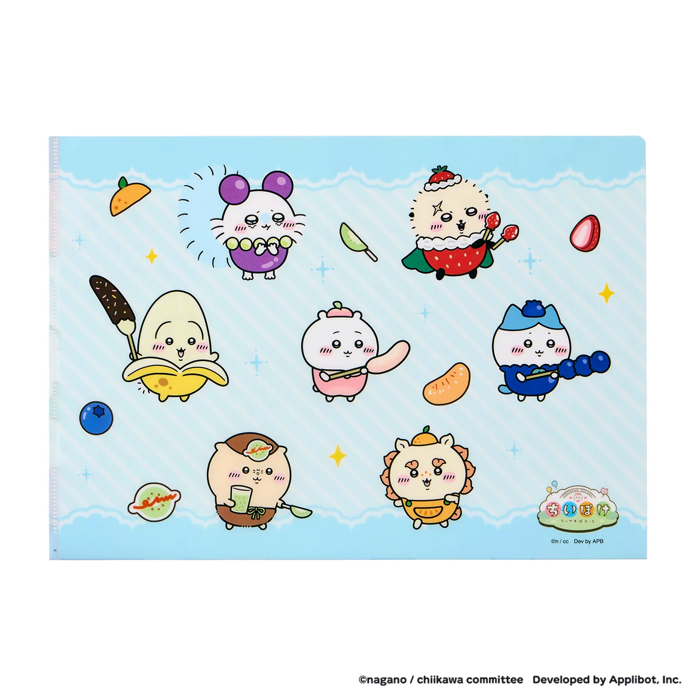 [Pre-order] "Chiikawa" Chiikawa Pocket Fruit A4 Clear File