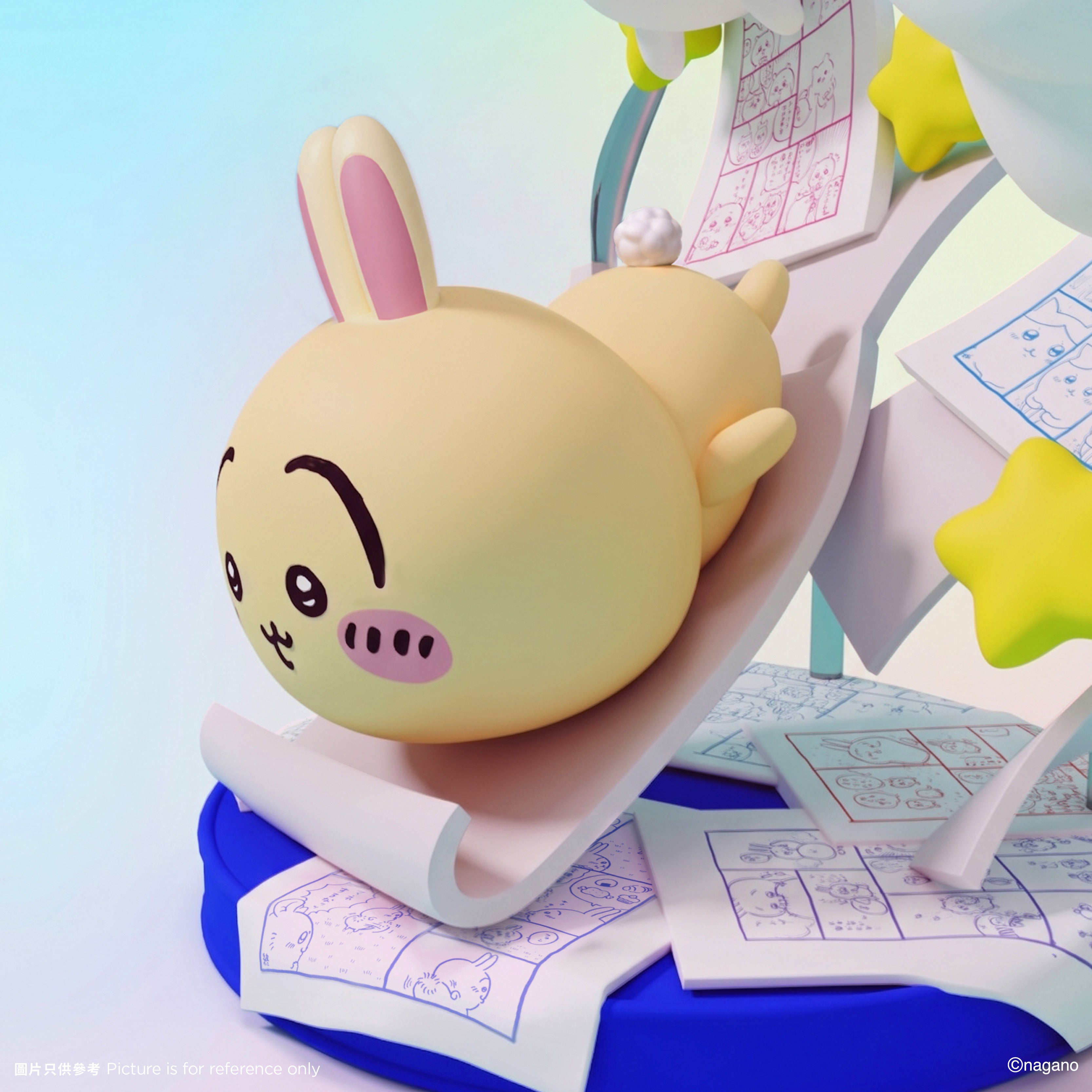 [Pre-order] (Limited) Chiikawa Artiverse Hong Kong (pop-up store for exhibition) - CHIIKAWA ARTIVERSE Glow-in-the-Dark 3D Figure