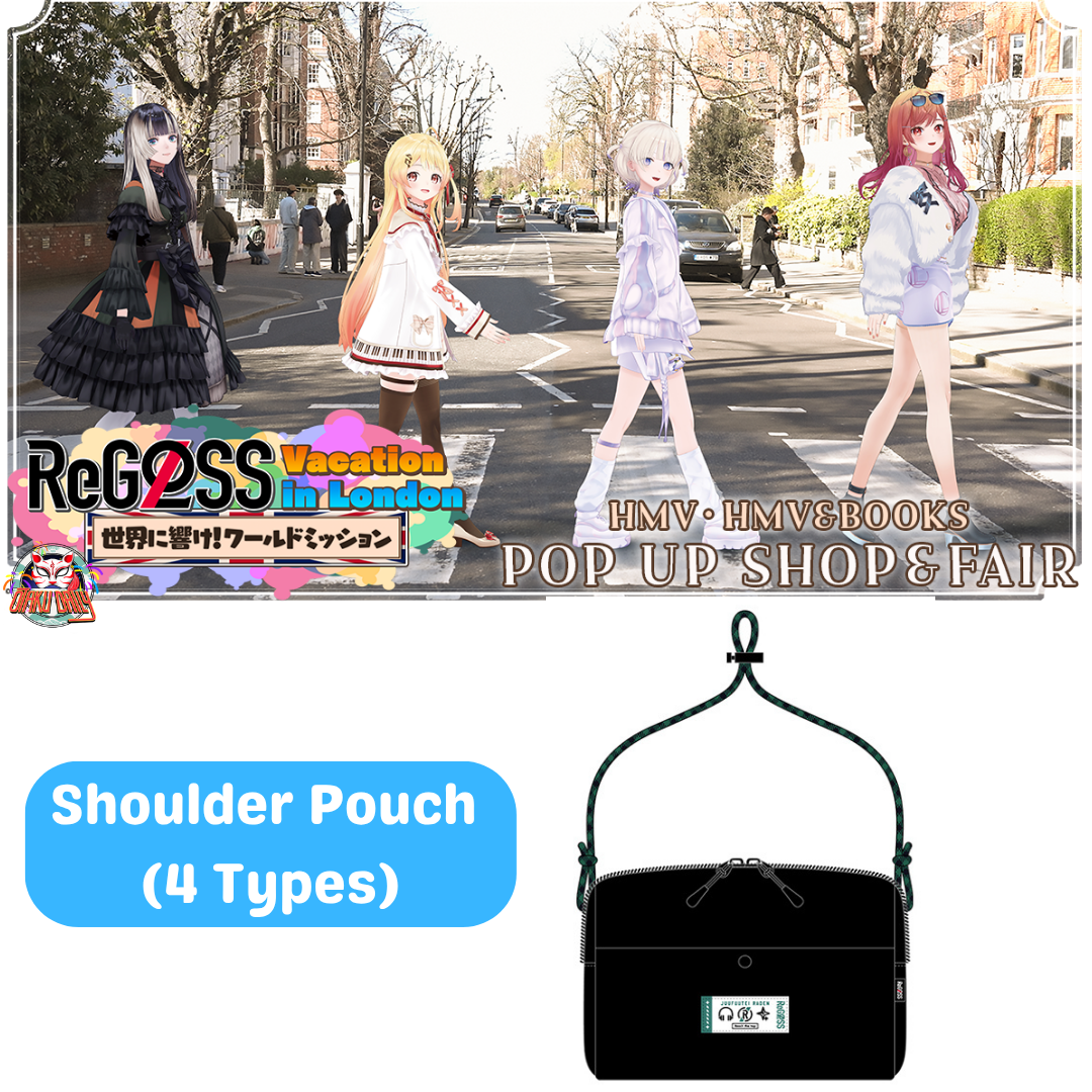 [Pre-order] hololive production ReGLOSS Vacation in London' POP UP SHOP & Fair - Shoulder Pouch