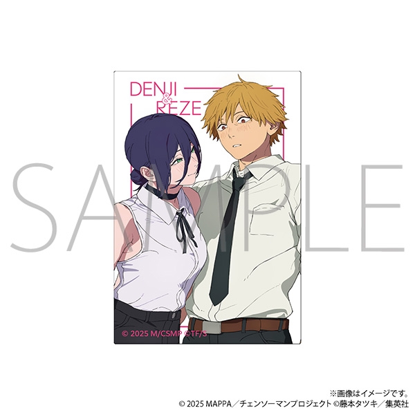 [In stock] "Chainsaw Man: Reze Arc (Theatrical Film)" Sticker / Denji & Reze B