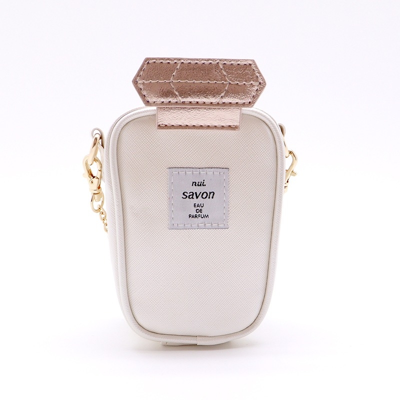 [Pre-order] nui. Perfume Bottle Style Nui Pouch White