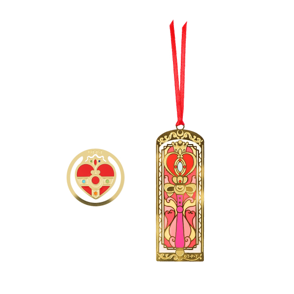 [Pre-order] "Pretty Guardian Sailor Moon" Official Store clip & bookmark (Cosmic Heart Compact & Spiral Heart Moon Rod)