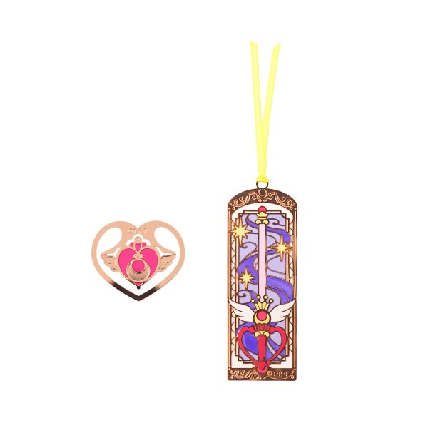 [Pre-order] "Pretty Guardian Sailor Moon" Official Store clip & bookmark (Crisis Moon Compact & Kaleidoscope Moon Scope)