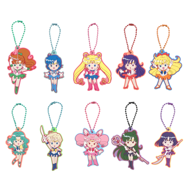 [Pre-order] "Pretty Guardian Sailor Moon" Official Store - Rubber Mascot: Sailor 10 Warriors