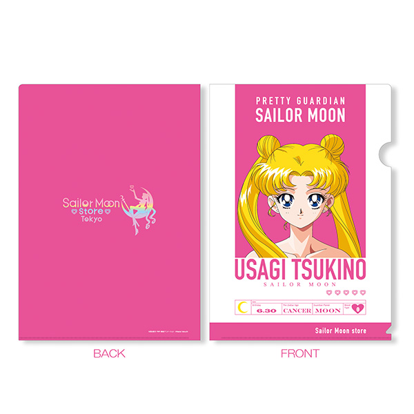 [Pre-order] "Pretty Guardian Sailor Moon" Official Store clear file Usagi Tsukino