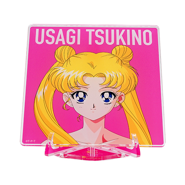 [Pre-order] "Pretty Guardian Sailor Moon" Official Store Acrylic Coaster & Stand Set Usagi Tsukino
