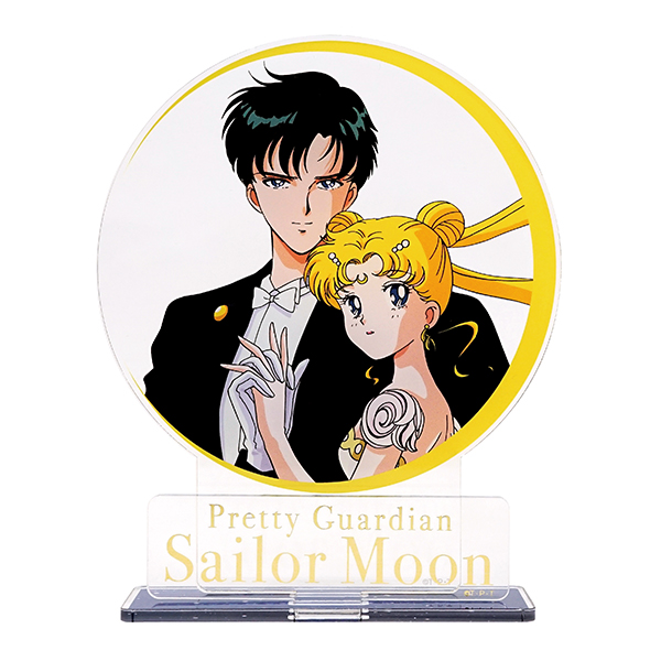 [Pre-order] "Pretty Guardian Sailor Moon" Official Store - Acrylic Stand: Princess Serenity & Tuxedo Mask