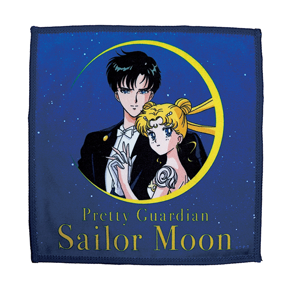 [Pre-order] "Pretty Guardian Sailor Moon" Official Store - Mini Towel: Princess Serenity & Tuxedo Mask