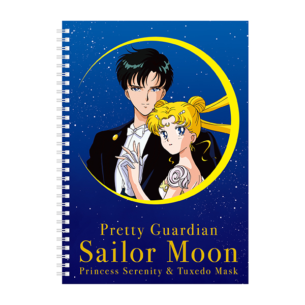 [Pre-order] "Pretty Guardian Sailor Moon" Official Store - Ring Notebook: Princess Serenity & Tuxedo Mask