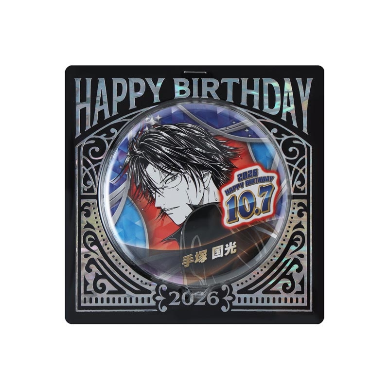 Pre-order] Jump Store The New Prince of Tennis Birthday Can Badge