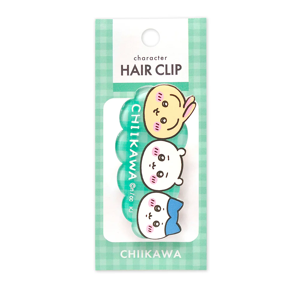 [Pre-order] "Chiikawa" Chiikawa Hair Clip (3 people together)