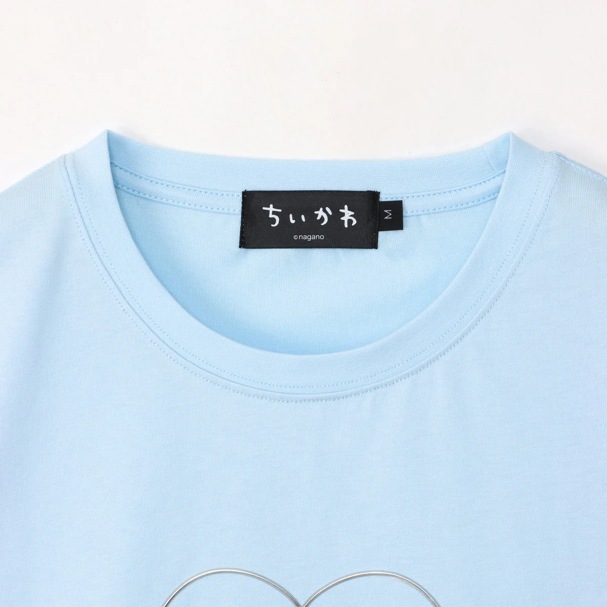 [Pre-order] "Chiikawa" Chiikawa Go! HARAJUKU T-Shirt - Ribbon Hachiware, Blue