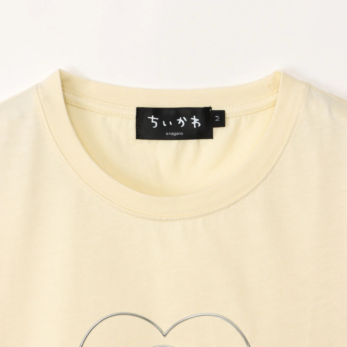 [Pre-order] "Chiikawa" Chiikawa Go! HARAJUKU T-Shirt - Ribbon Usagi, Yellow