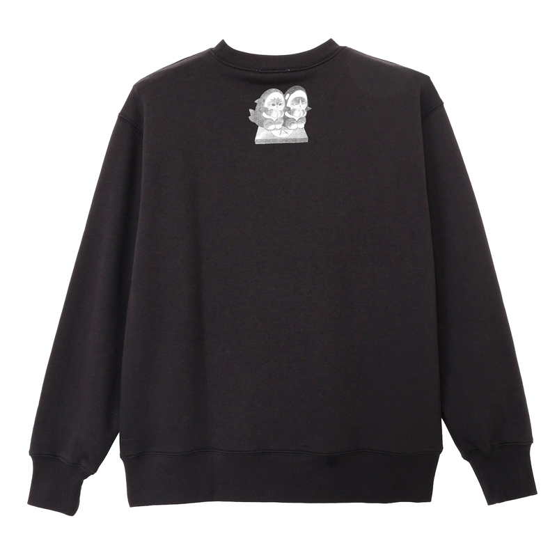 [Pre-order] mofusand Sweatshirt WILD SCREAM (Black)
