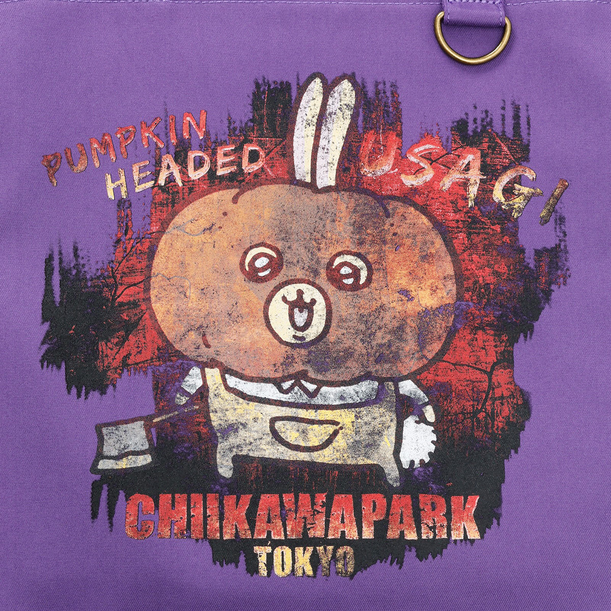 [Pre-order] Chiikawa Chiikawa Park Tote Bag Pumpkin Usagi Purple