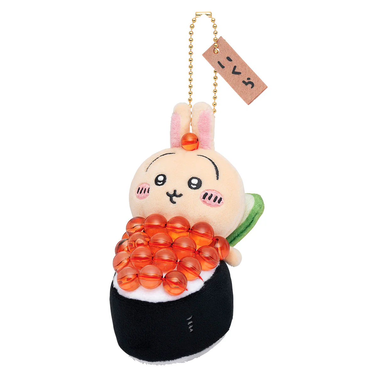 [Pre-order] "Chiikawa" Sushi Mascot Plush (うさぎ Usagi / Ikura)