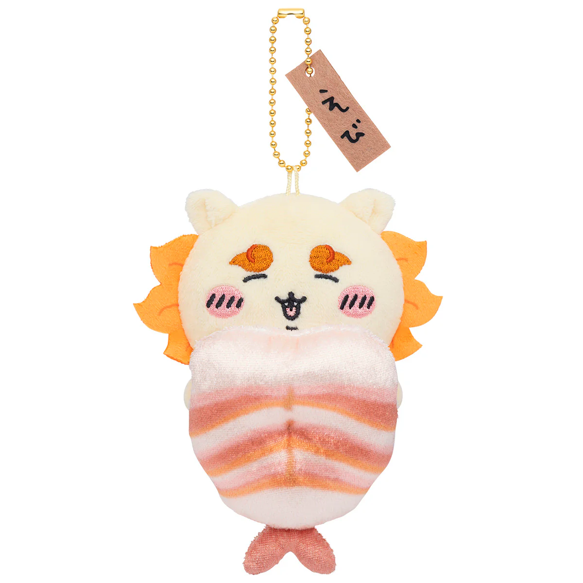 [Pre-order] "Chiikawa" Sushi Mascot Plush (シーサー Shisa / Shrimp)
