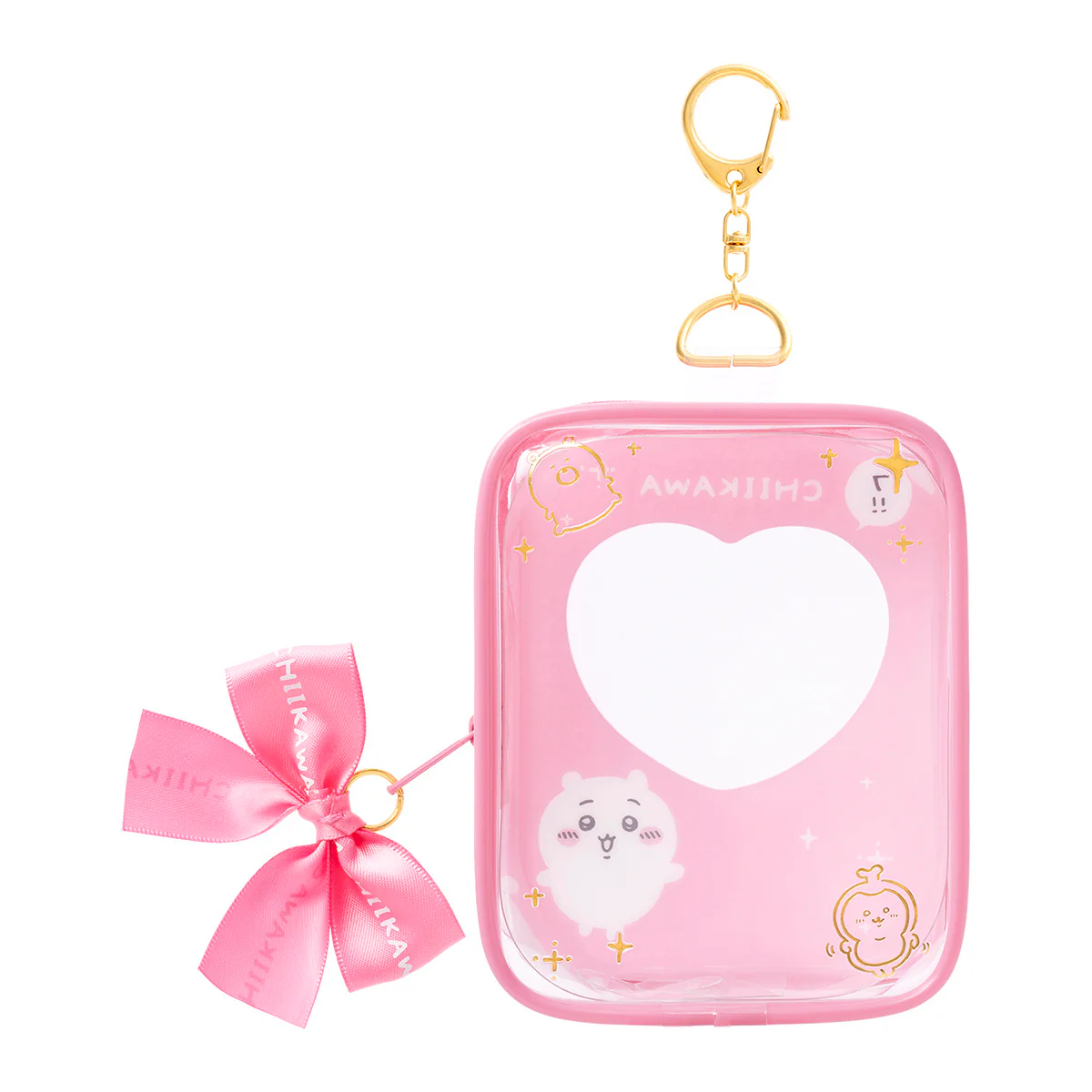 [Pre-order] "Chiikawa" Clear pouch that can hold Chiikawa mascots! - Chiikawa