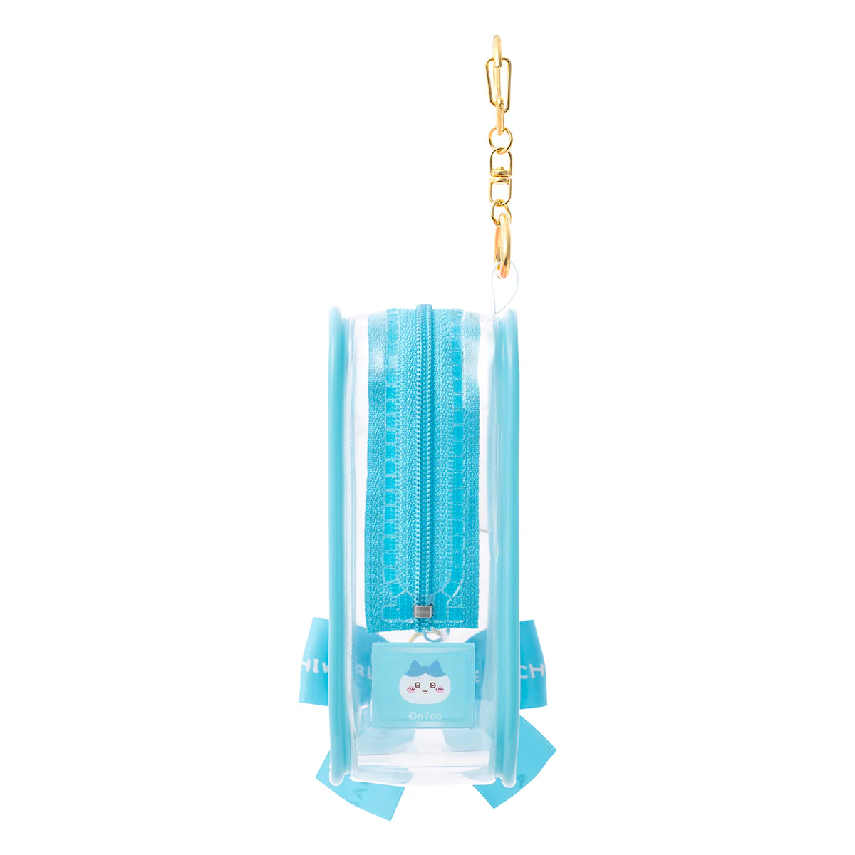 [Pre-order] "Chiikawa" Clear pouch that can hold Chiikawa mascots! - Hachiware