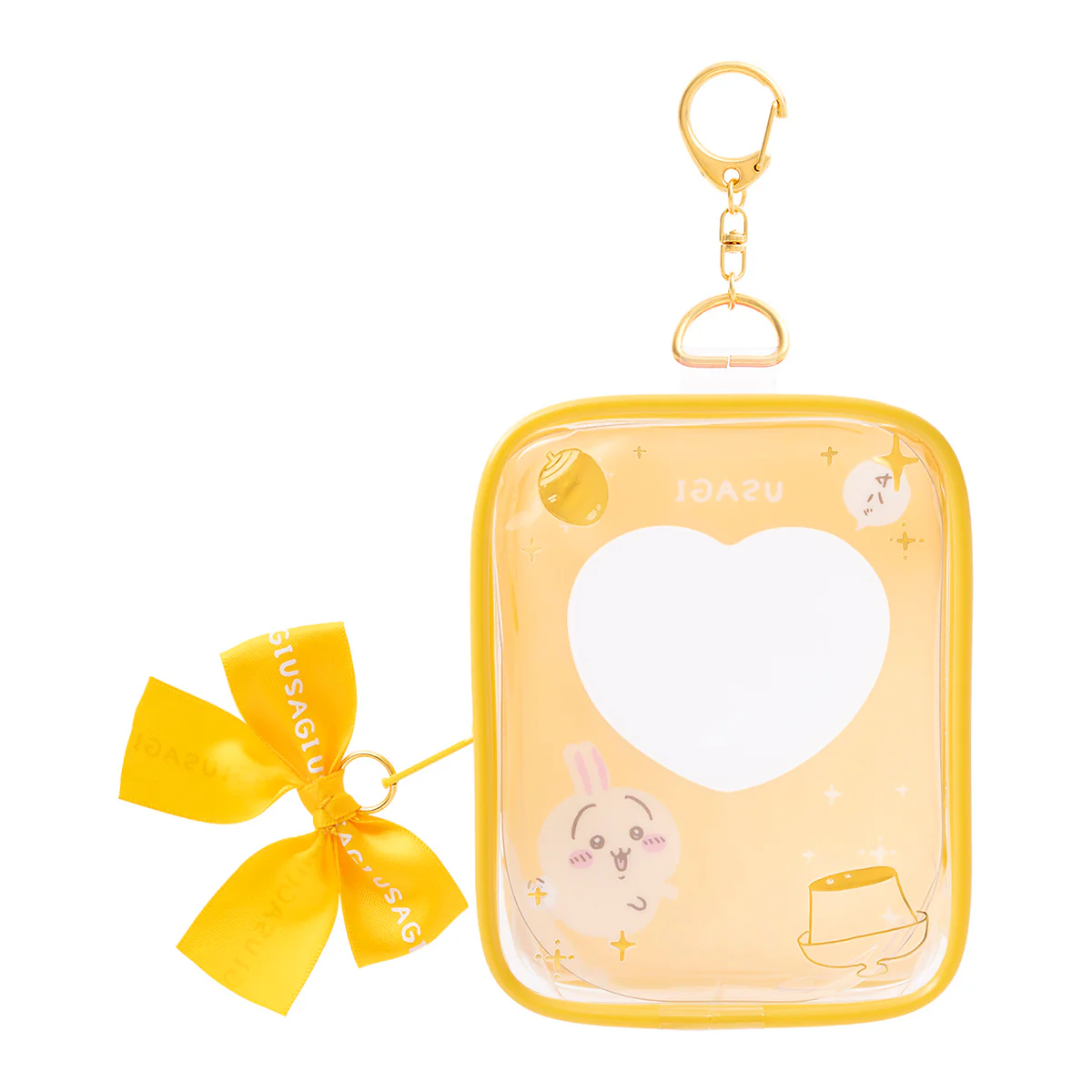 [Pre-order] "Chiikawa" Clear pouch that can hold Chiikawa mascots! - Usagi