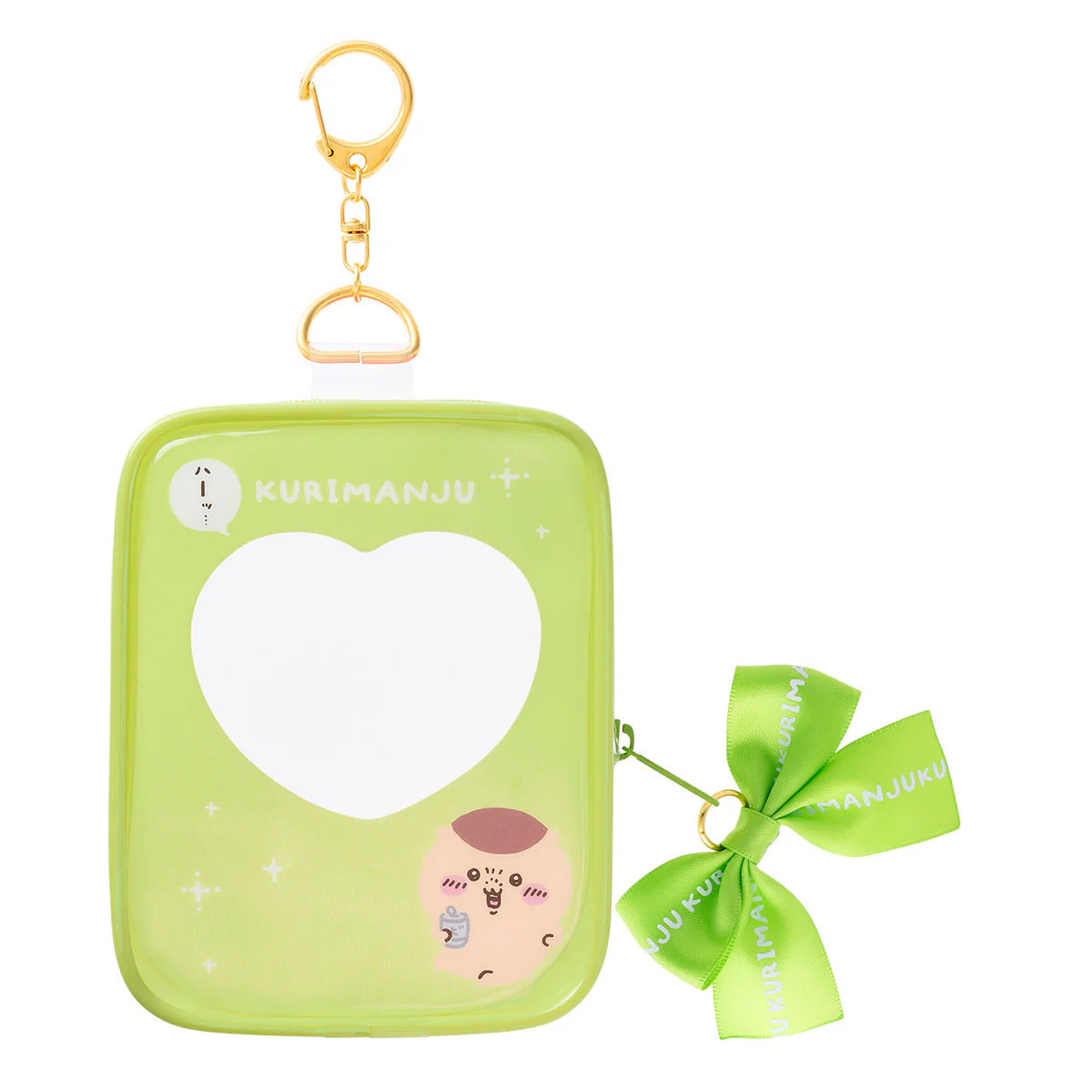 [Pre-order] "Chiikawa" Clear pouch that can hold Chiikawa mascots! - Kurimanju