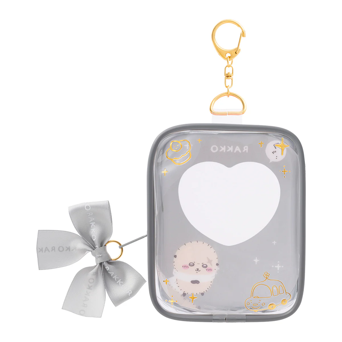 [Pre-order] "Chiikawa" Clear pouch that can hold Chiikawa mascots! - Rakko