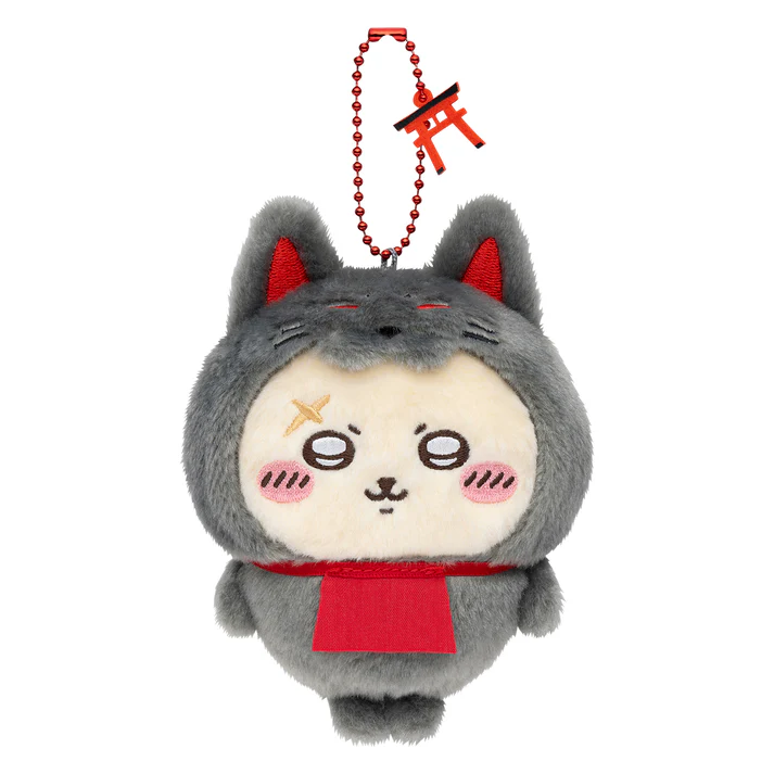 [Pre-order] "Chiikawa" Fushimi Inari Mascot Plush Toy - Rakko