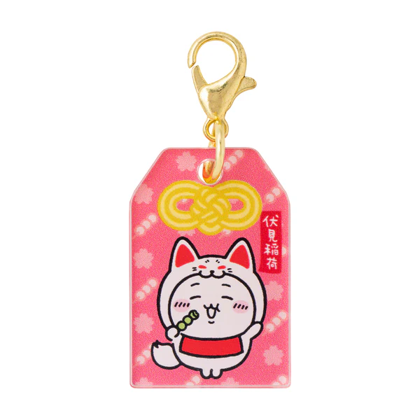 [Pre-order] "Chiikawa" Fushimi store exclusive: Inari everyone's trading amulet acrylic charms
