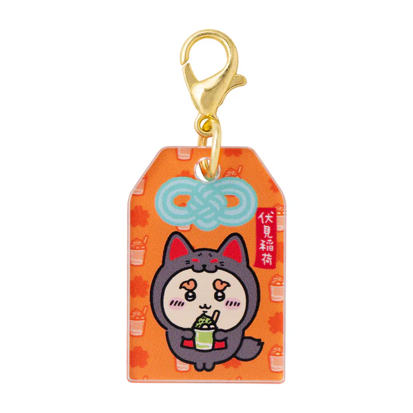 [Pre-order] "Chiikawa" Fushimi store exclusive: Inari everyone's trading amulet acrylic charms