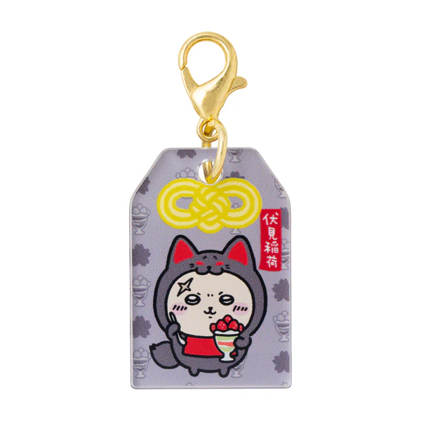 [Pre-order] "Chiikawa" Fushimi store exclusive: Inari everyone's trading amulet acrylic charms
