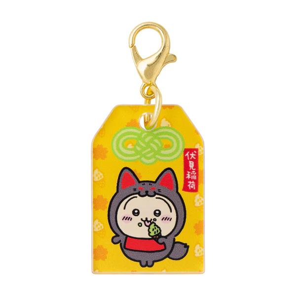 [Pre-order] "Chiikawa" Fushimi store exclusive: Inari everyone's trading amulet acrylic charms