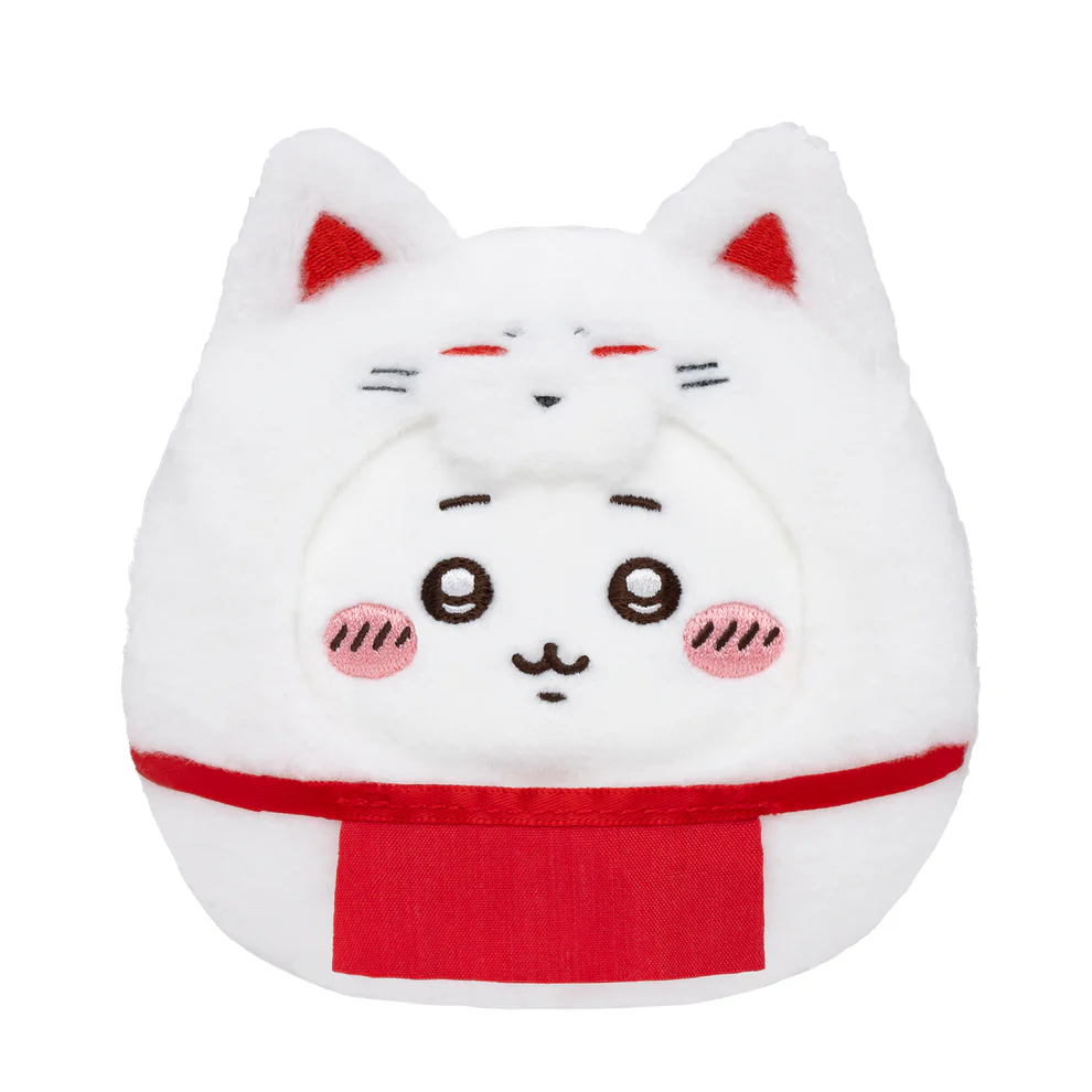 [Pre-order] "Chiikawa" Fushimi store exclusive Inari Daruma stuffed plush toy - Chiikawa
