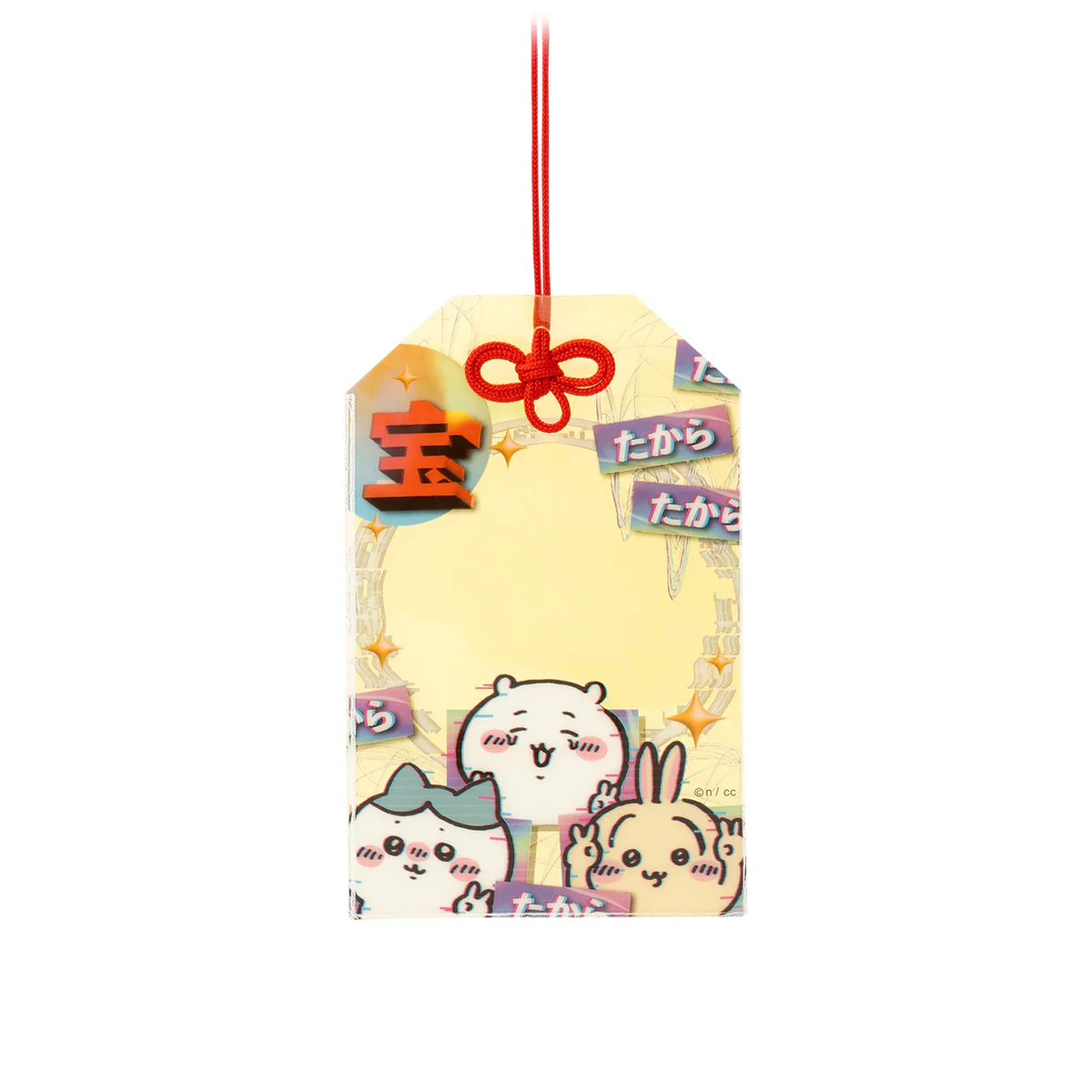 [Pre-order] "Chiikawa" Tokyo Chiikawa Amulet-shaped trading card holder - Everyone
