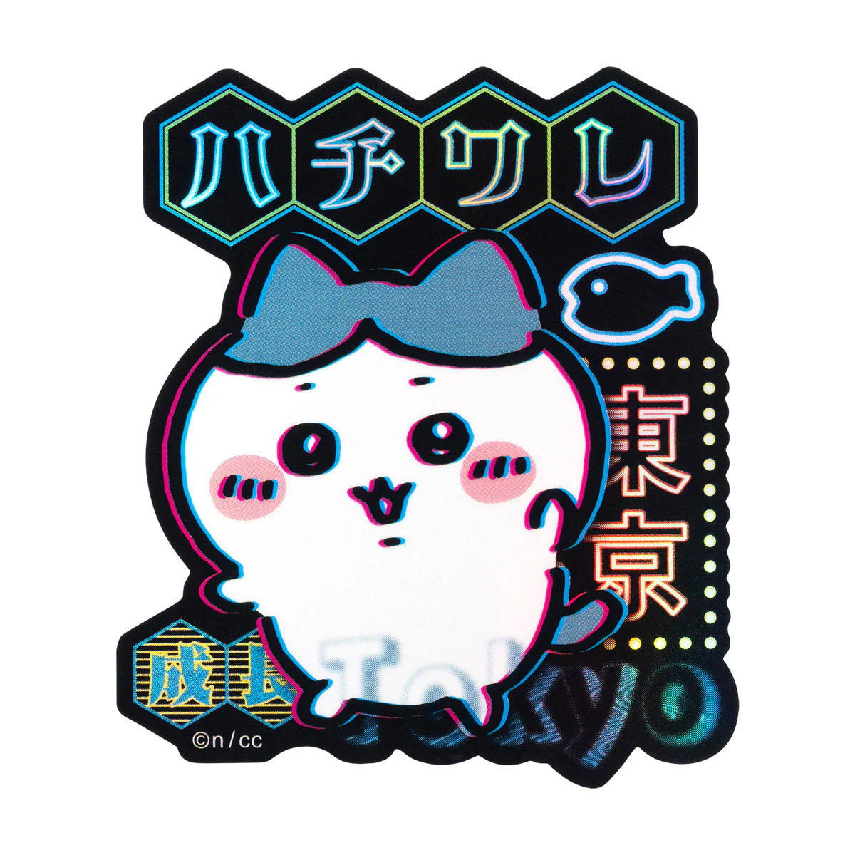 [In stock] "Chiikawa" Tokyo Series - Moblie Phone stickers - Hachiware