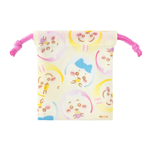 [Pre-order] "Chiikawa" Trading crepe-style mini drawstring bag