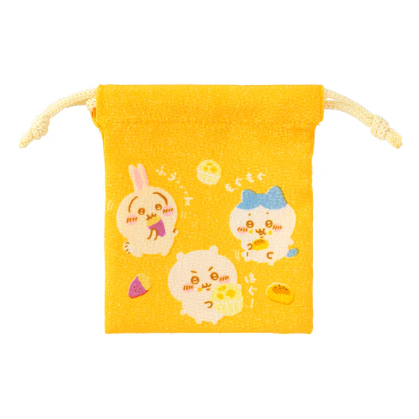 [Pre-order] "Chiikawa" Trading crepe-style mini drawstring bag