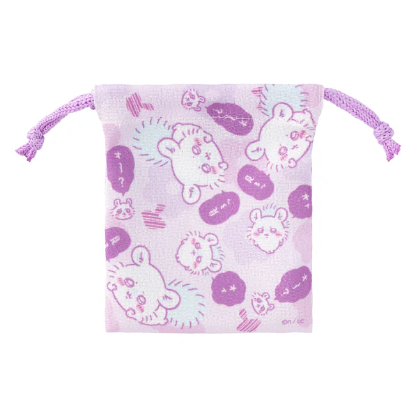 [Pre-order] "Chiikawa" Trading crepe-style mini drawstring bag