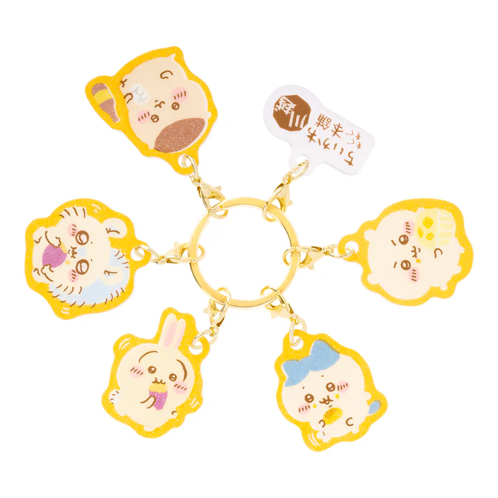 [Pre-order] "Chiikawa" Kawagoe 6-piece acrylic charm (sweet potato)