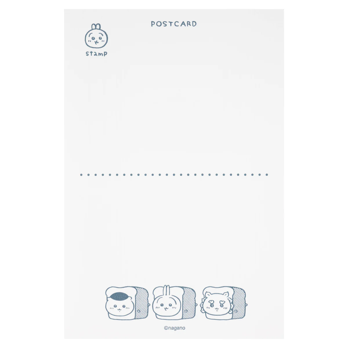 [Pre-order] "Chiikawa" Chiikawa Bakery Letterpress postcard (glimpse from the window)