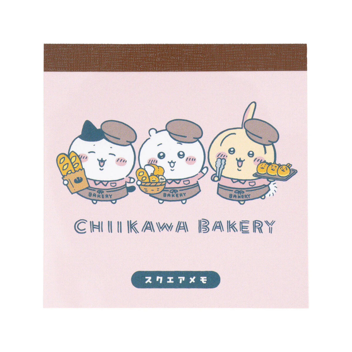 [Pre-order] "Chiikawa" Chiikawa Bakery Square Memo