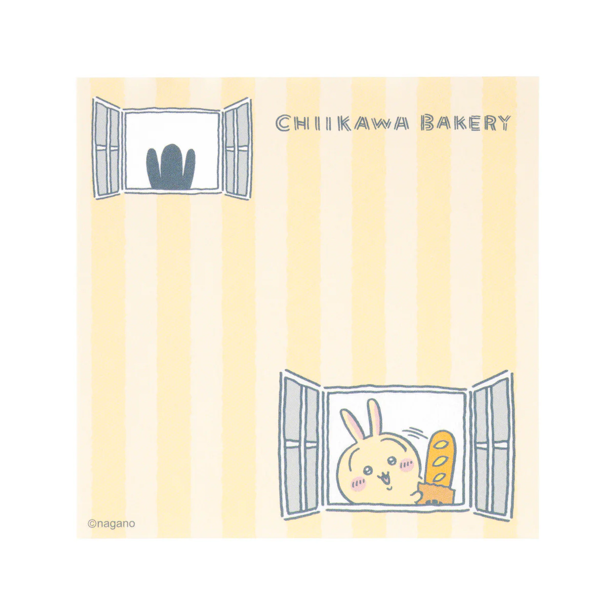 [Pre-order] "Chiikawa" Chiikawa Bakery Square Memo