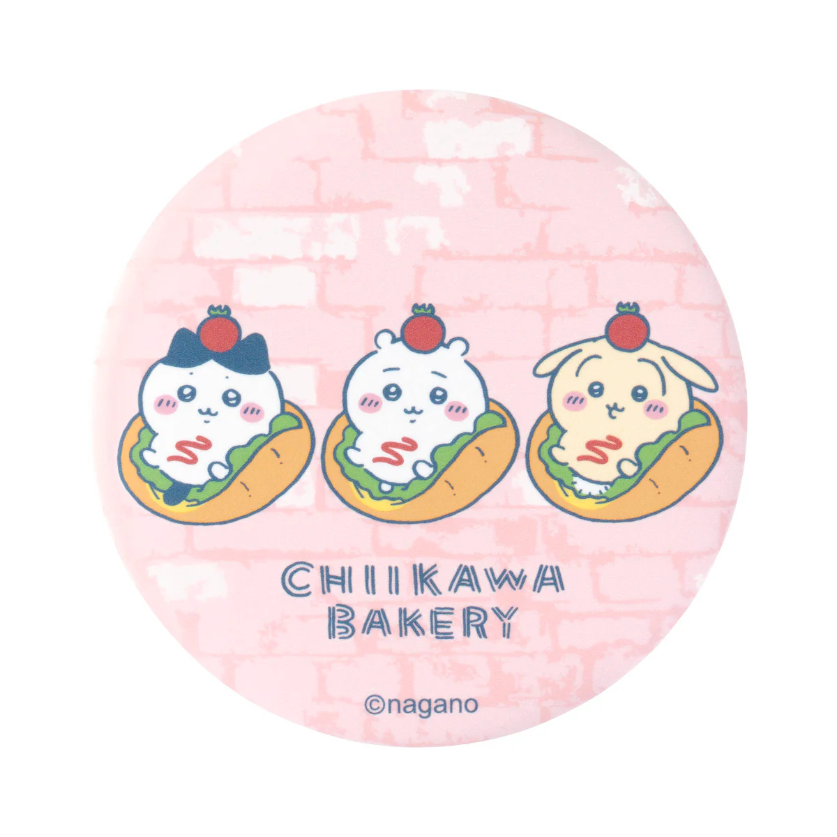 [Pre-order] "Chiikawa" Chiikawa Bakery Trading matte badges 