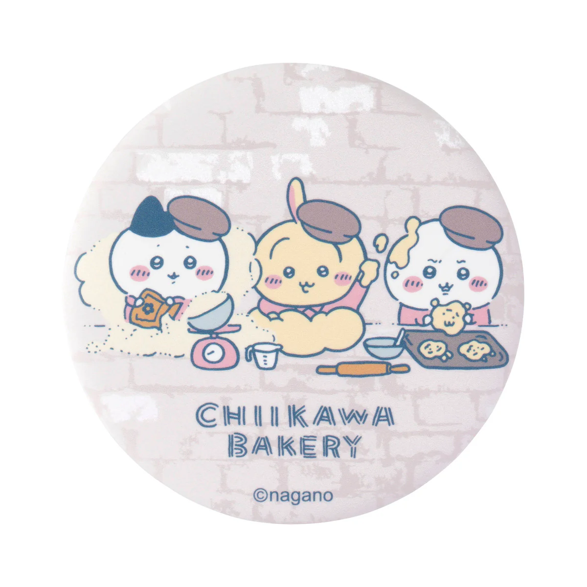 [Pre-order] "Chiikawa" Chiikawa Bakery Trading matte badges 