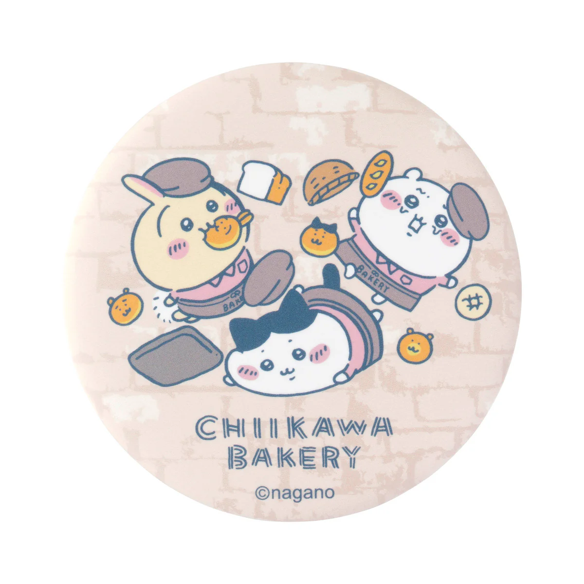 [Pre-order] "Chiikawa" Chiikawa Bakery Trading matte badges 
