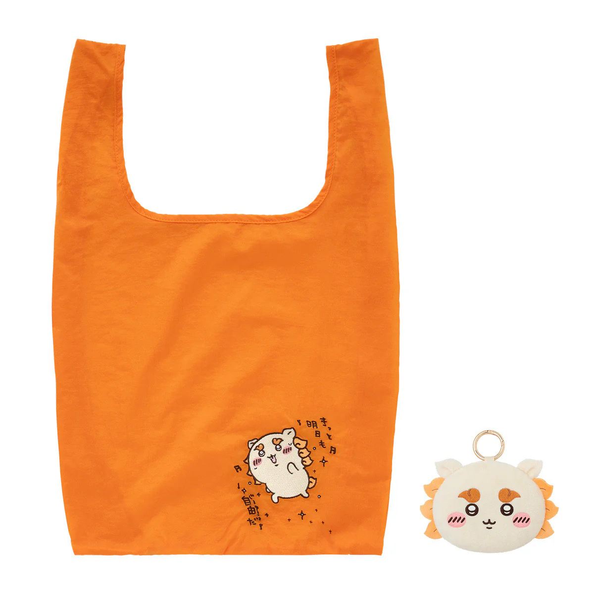 [Pre-order] "Chiikawa" Face Mascot with Eco Bag - Shisa