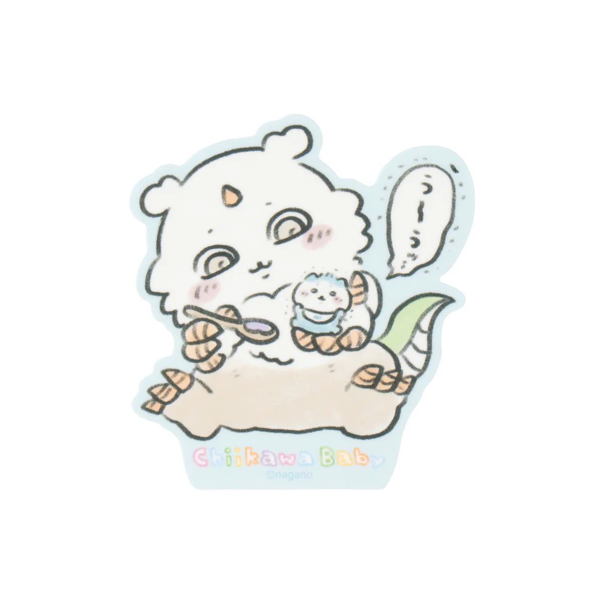 [Pre-order] "Chiikawa" Chiikawa Baby - Stickers that can be stick on smartphone - Anoko and Hachiware