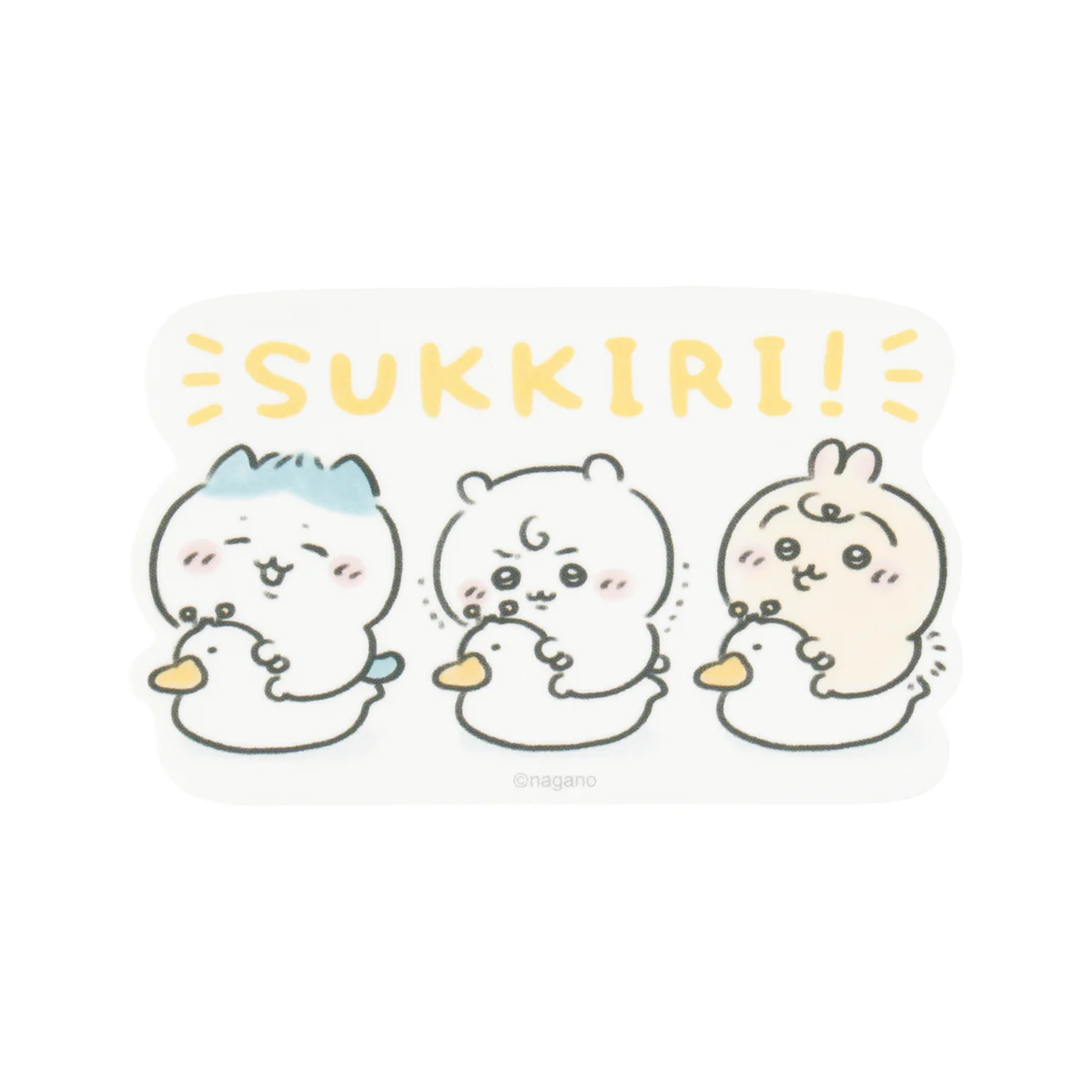 [Pre-order] "Chiikawa" Chiikawa Baby - Stickers that can be stick on smartphone - SUKKIRI!