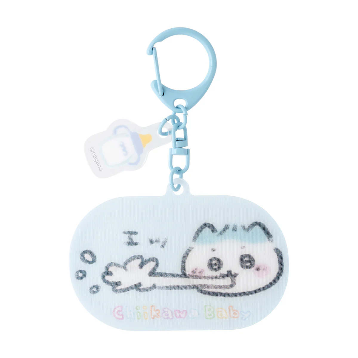 [Pre-order] "Chiikawa" Chiikawa Baby - Lenticular Key Holder - Hachiware