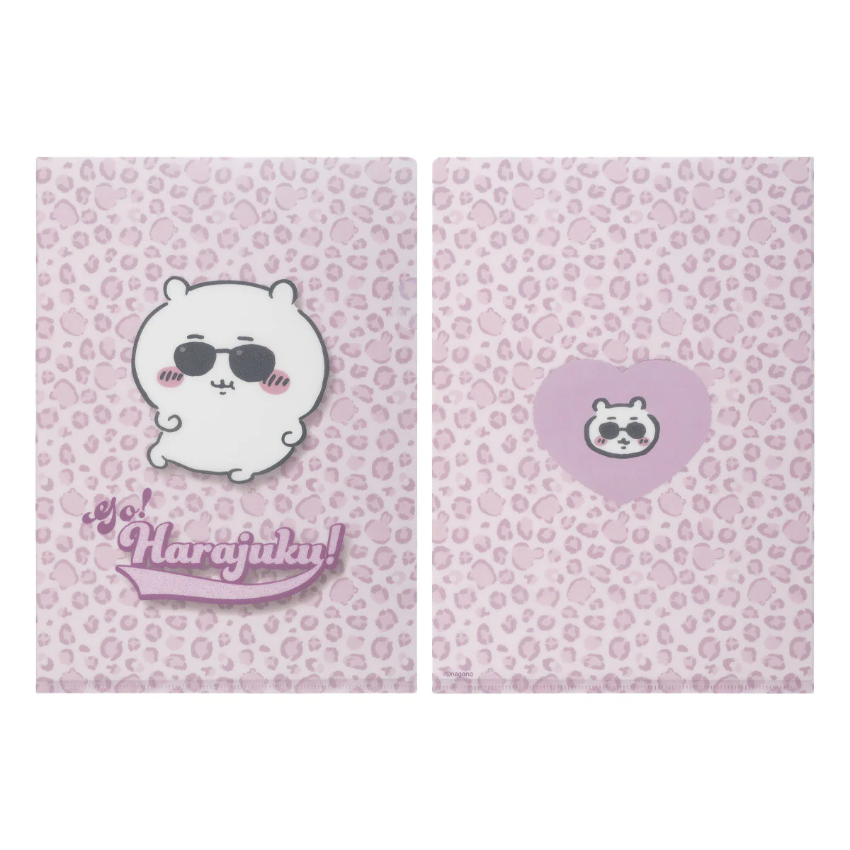 [Pre-order] "Chiikawa" Chiikawa Go! HARAJUKU Clear File - Chiikawa with Sunglasses