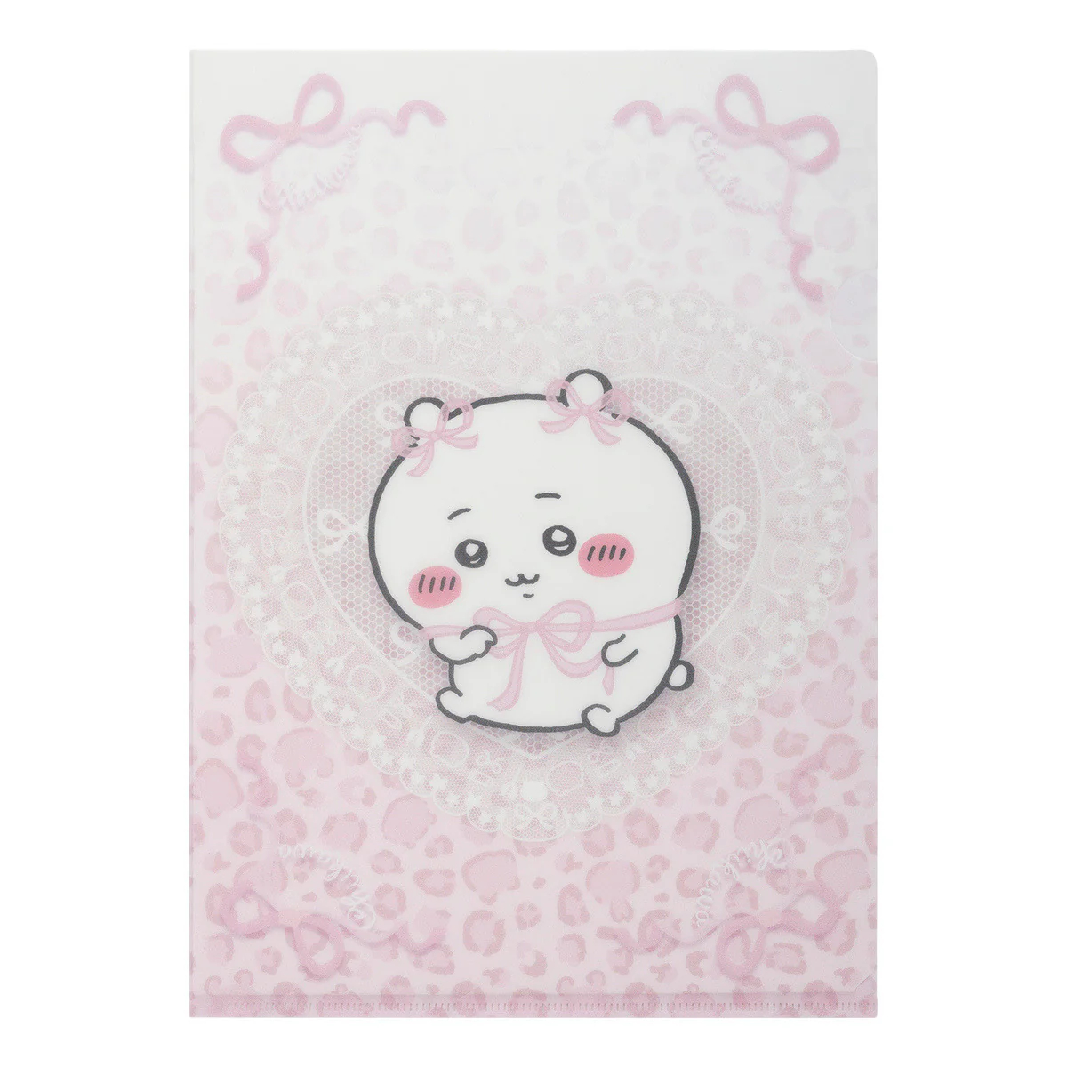 [Pre-order] "Chiikawa" Chiikawa Go! HARAJUKU Clear File - Ribbon Chiikawa